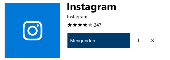 cara install instagram for windows 10