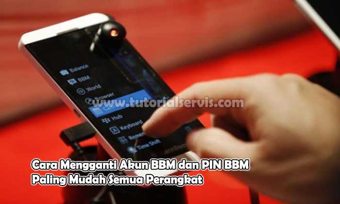 Cara Mengganti Akun BBM 