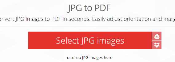 Convert JPG to PDF menggunakan Ilovepdf