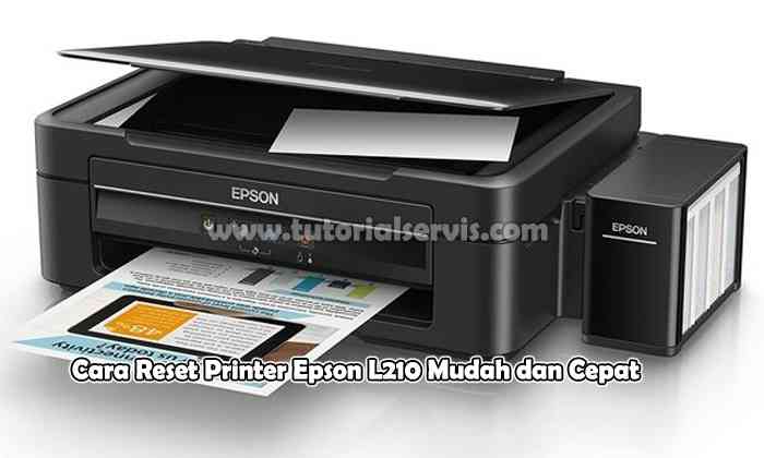 cara reset printer epson l210
