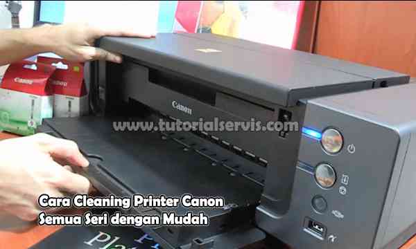 cara cleaning printer canon