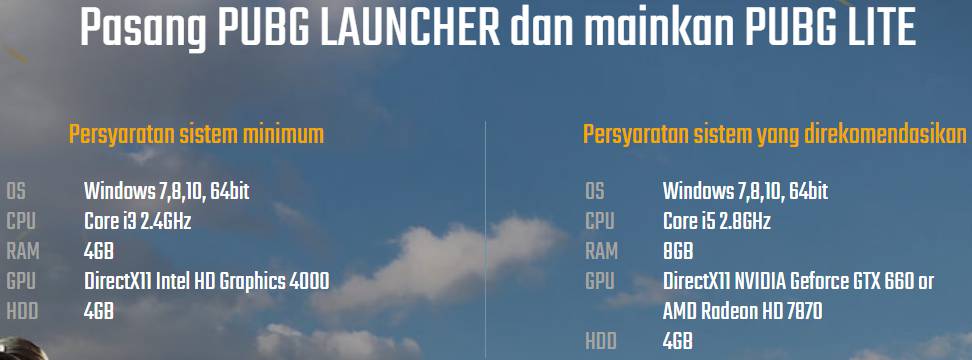 Launcher PUBG Lite