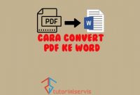 cara convert pdf ke word