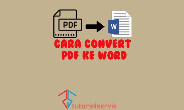 Cara Convert PDF ke Word